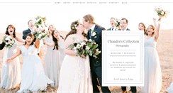 Desktop Screenshot of chandrascollection.com